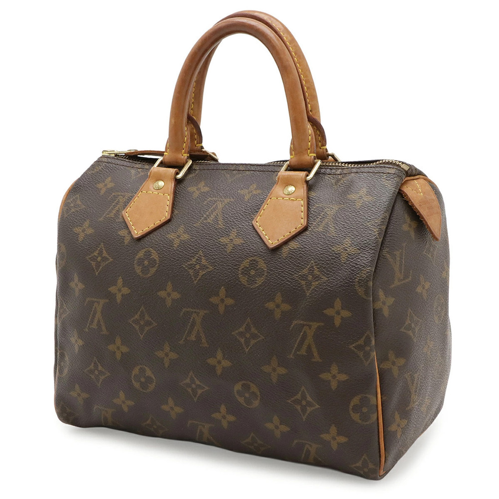 Louis Vuitton Speedy Monogram Bag brown Handbag Boston Brown
